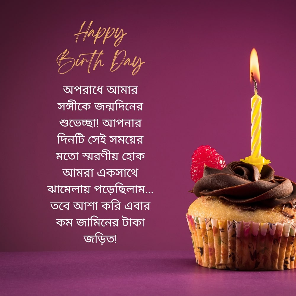 Funny birthday wishes for best friend male bangla – সেরা বন্ধু পুরুষ বাংলার জন্য মজার জন্মদিনের শুভেচ্ছা